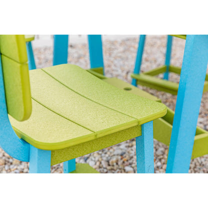 SurfAira 6' Surfboard Table Set with Saddle Chair or Stool
