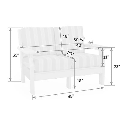 Van Buren Love Seat