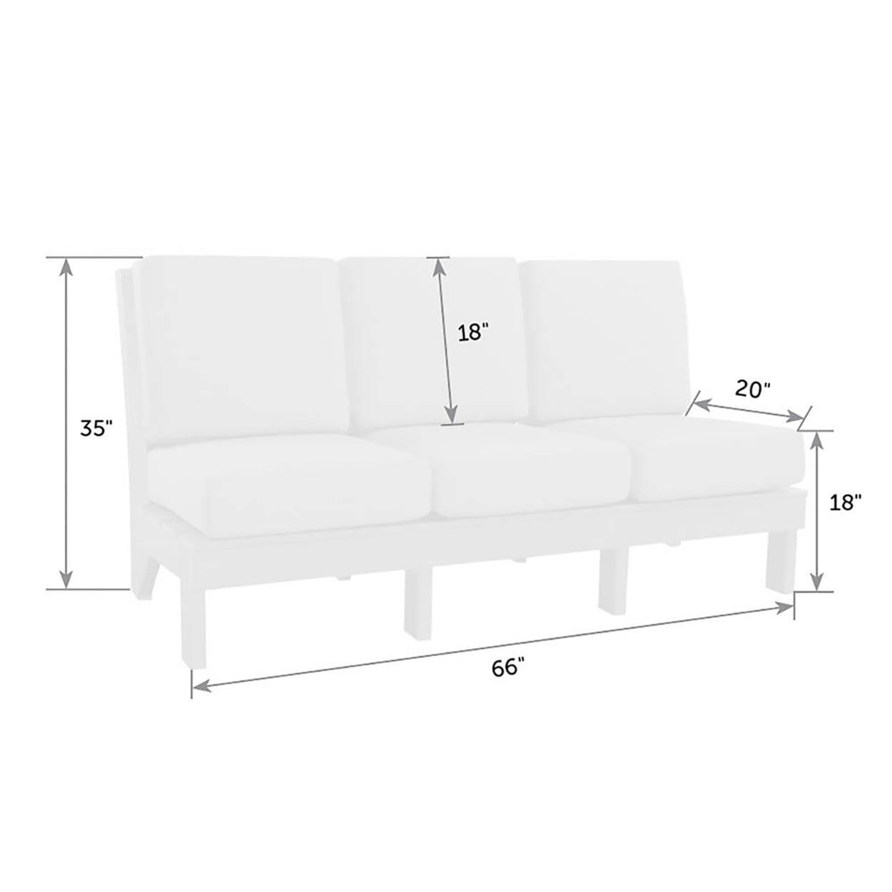 Van Buren Center Sofa