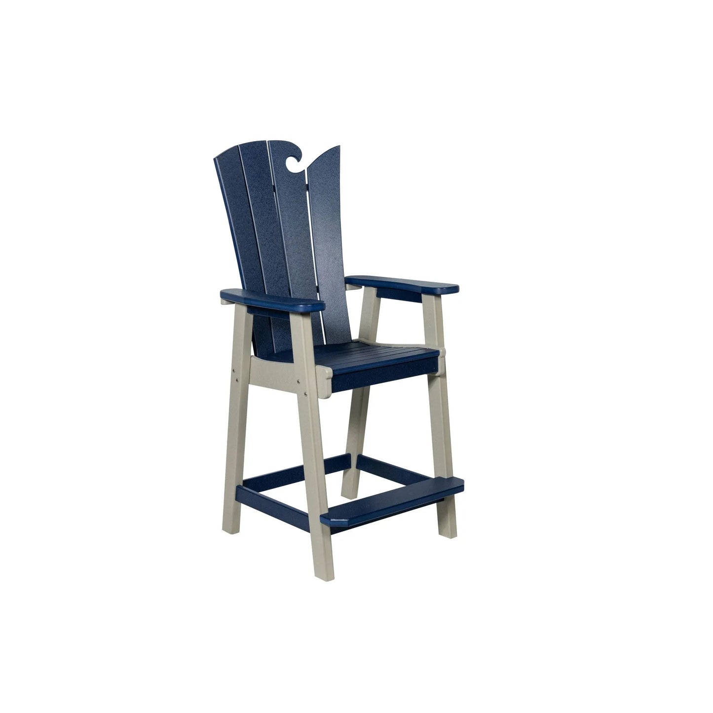 SurfAira 6' Surfboard Table Set with Saddle Chair or Stool