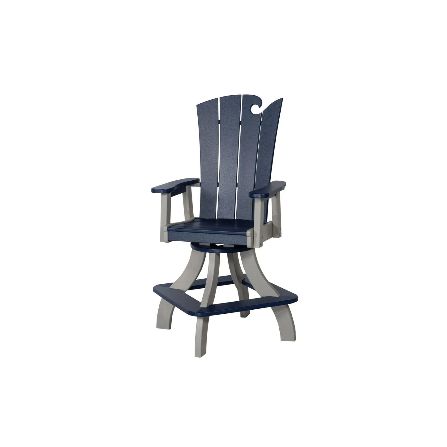 SurfAira 6' Surfboard Table Set with Saddle Chair or Stool