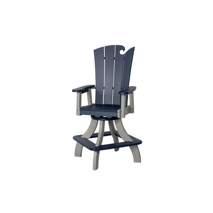 SurfAira 6' Surfboard Table Set with Saddle Chair or Stool