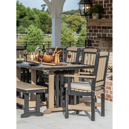 English Garden 72" Rectangle Table - Dining Height