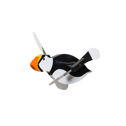 Wooden Whirlybirds with Vinyl Wings - Includes 30" Rod