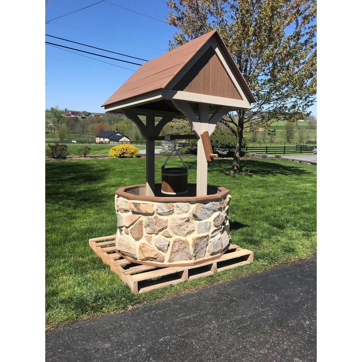Stone Wishing Well